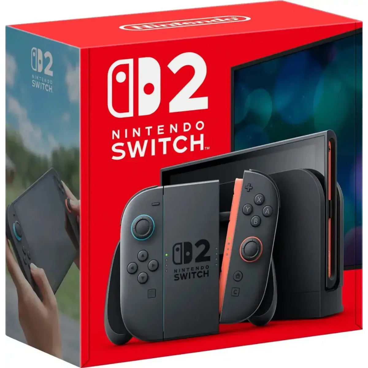 Nintendo Switch 2 offers next-generation gaming in handheld and TV modes.