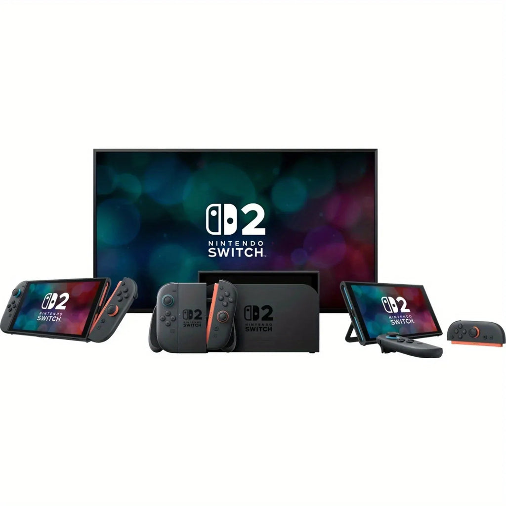 Nintendo Switch 2 offers next-generation gaming in handheld and TV modes.