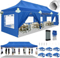 10x30ft Pop Up Canopy Tent Gazebo Party Heavy Duty Marquee Awning