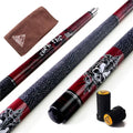 58"/21oz Cue Stick Set with Joint Protector/Shaft Protector
