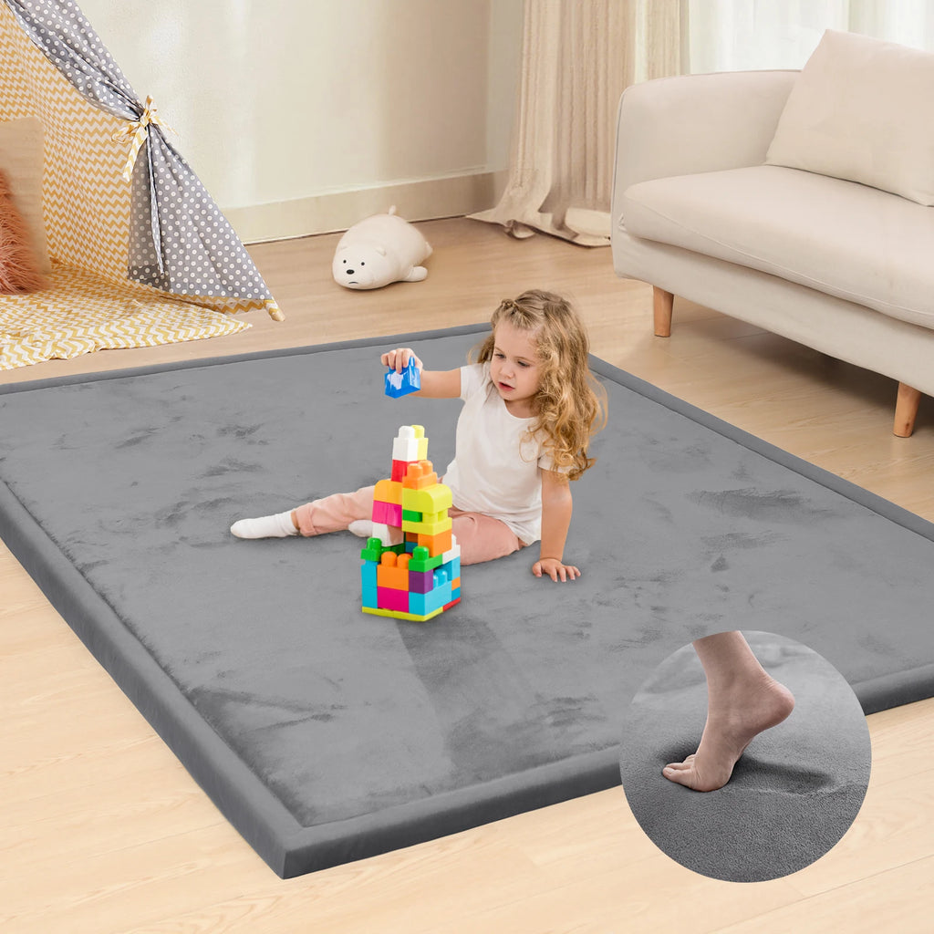 1.3" Thick Large Tatami Carpet Baby Play Mat Non-Slip