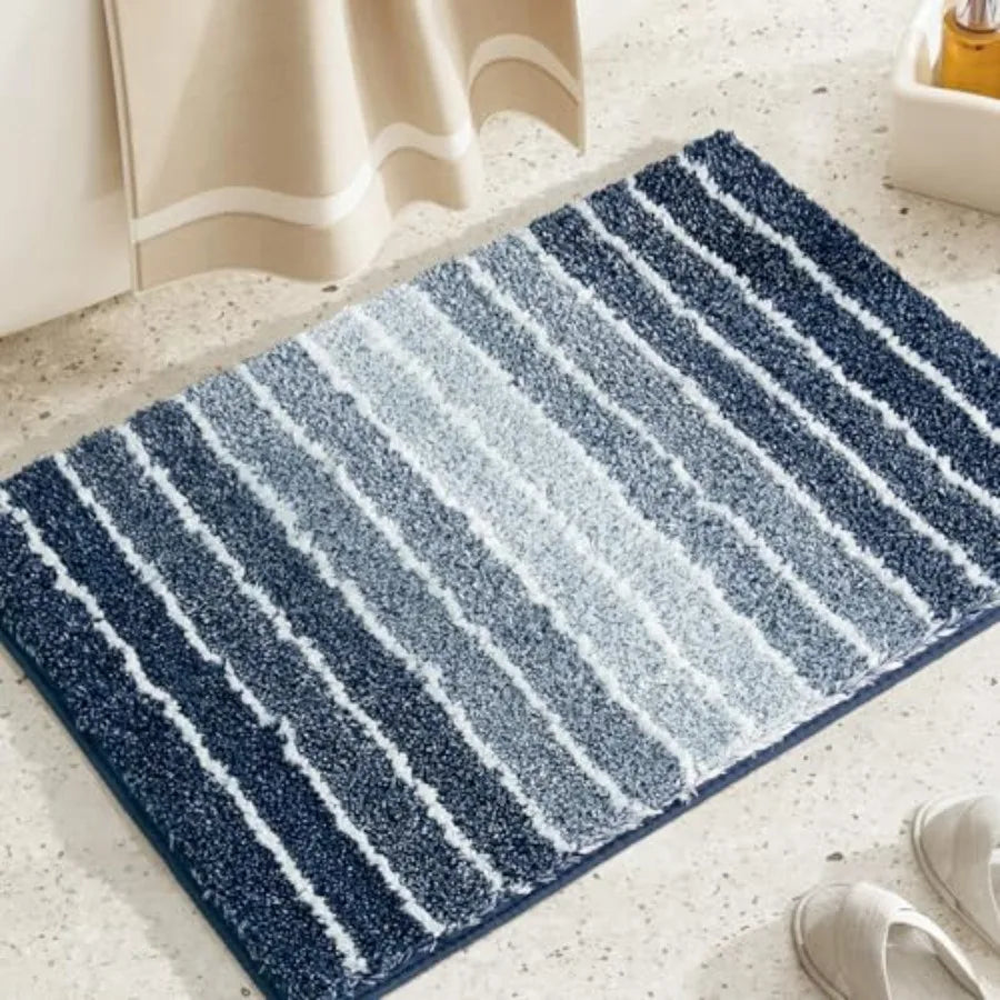 Bathroom Rug 18"x24" Non-Slip, Absorbent Bath Rugs, Machine Washable,