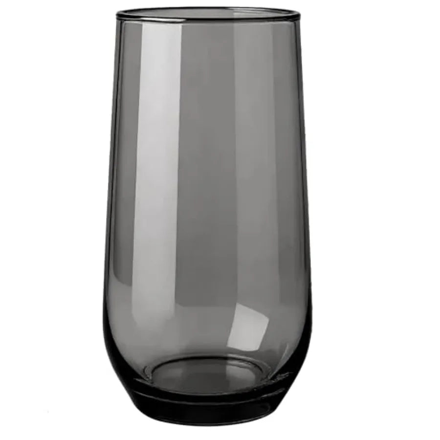 Set of 6/16oz. Drinking Glasses Set of 6 Translucent Brown Glassware