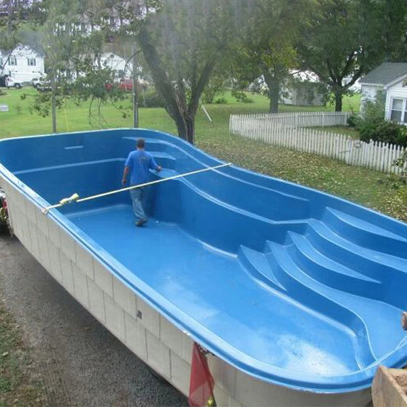 Custom Luxury Fiberglass Inground Swim Spa Pool