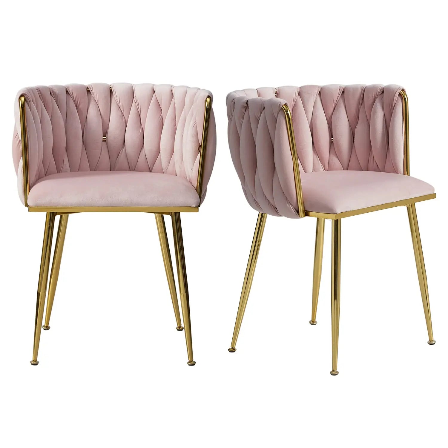 Velvet Dining Chairs Set of 2,