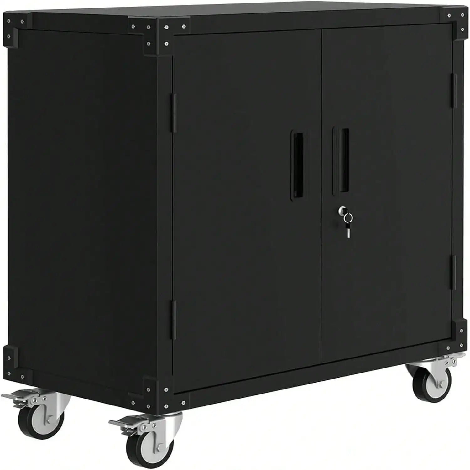 Heavy Duty Metal Rolling Tool Chest With 3 Drawers, Mobile Storage Workbench