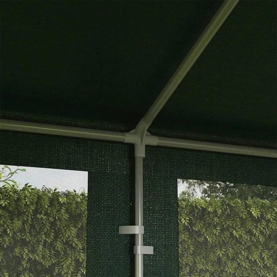 10ft X 28ft Gazebo Tent With Removable Mesh Walls