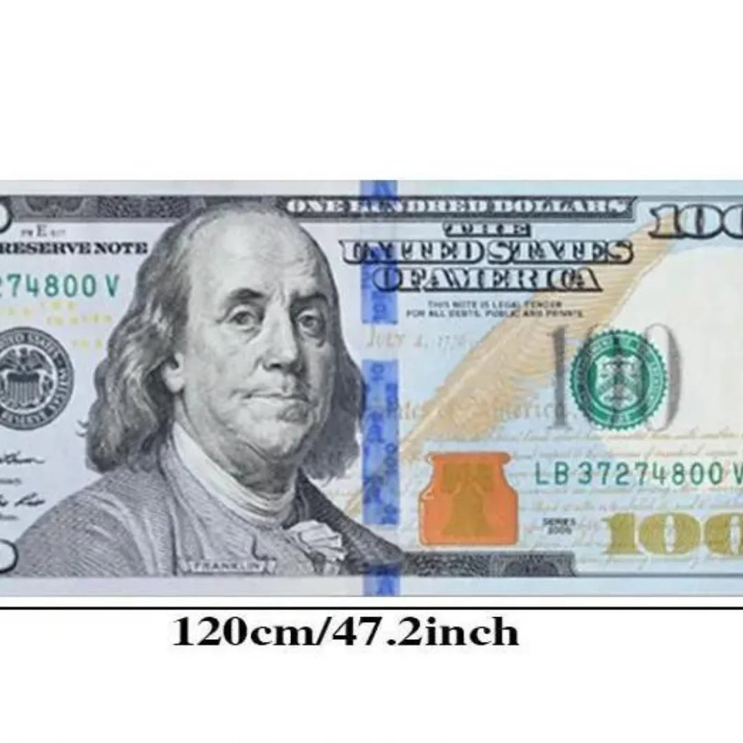 Money Rugs 100 Dollar Bill Runner Cool Area Rug for Living Room Kitchen Rug Laundry Runner Rug Bedroom Bathroom Mat