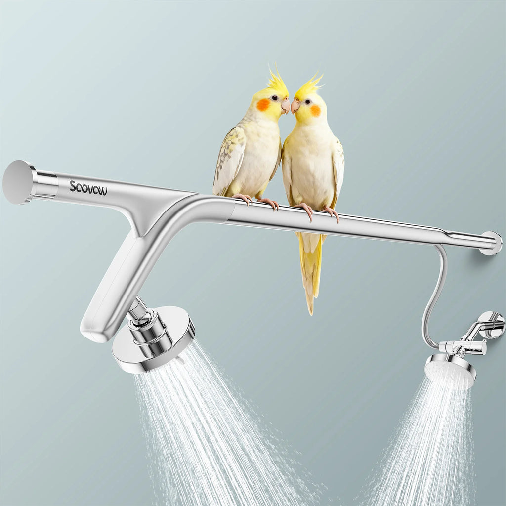 Tandem Shower Head For Couples, Dual Shower Head System