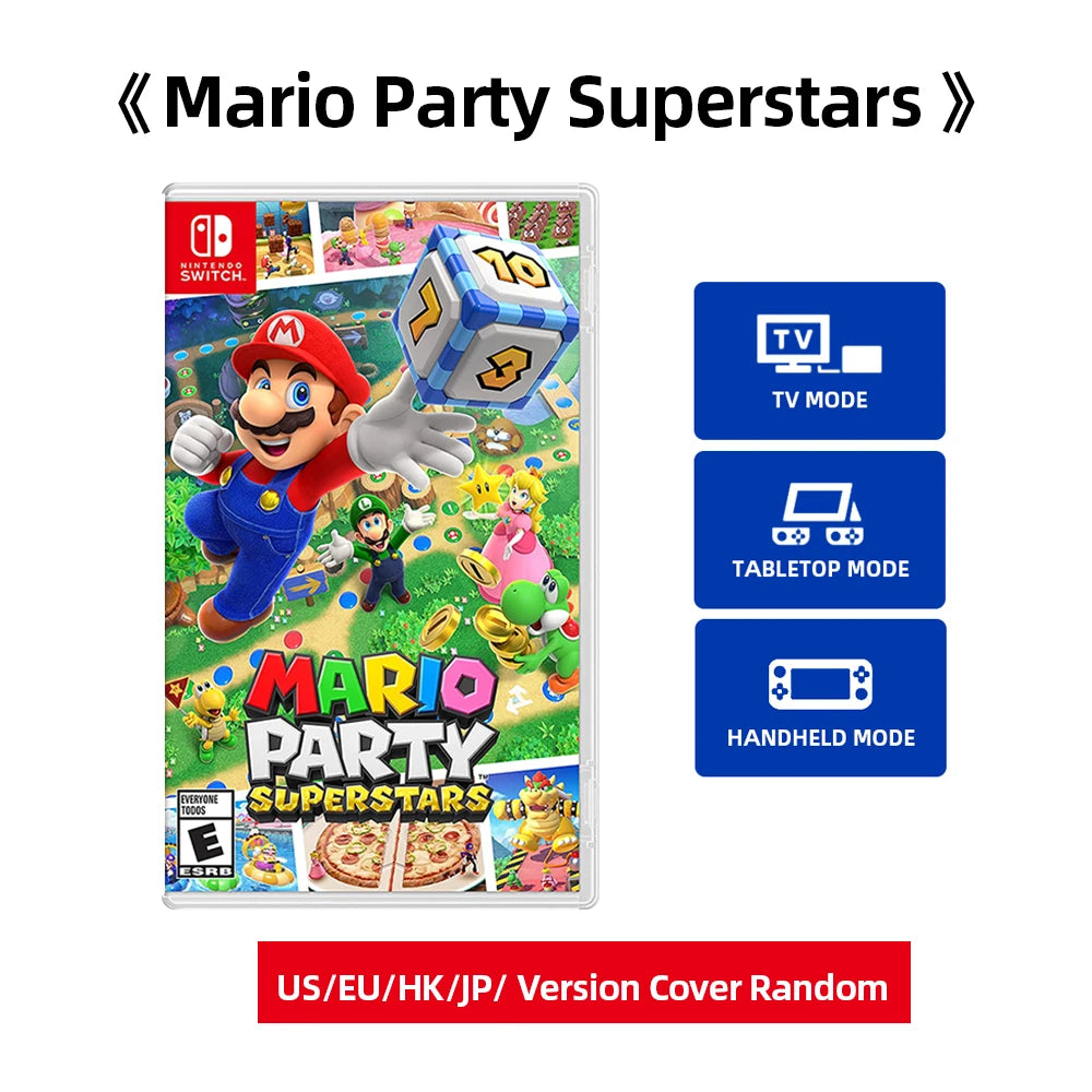 Mario Party Superstars/100% Original Physical Game Card for Switch OLED Lite