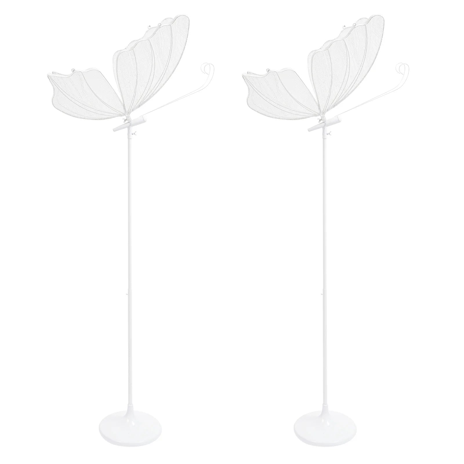 2PCS 48W  Butterfly Floor Lamp, LED Light Butterflies Decoration Lights,