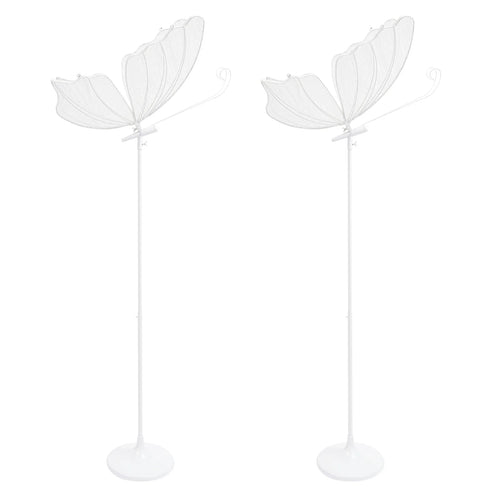 2PCS 48W  Butterfly Floor Lamp, LED Light Butterflies Decoration Lights,