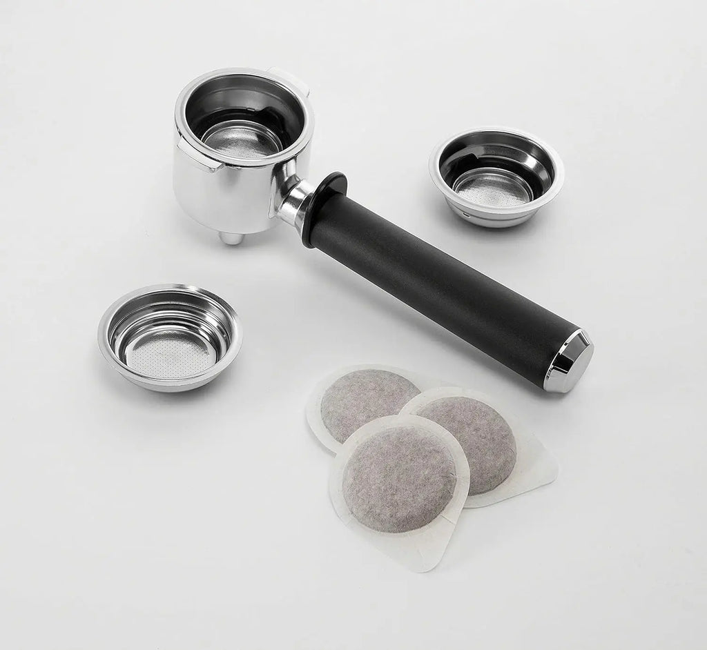 Combination Coffee Maker Espresso Machine Cappuccino Latte Milk Frother Glass Pot