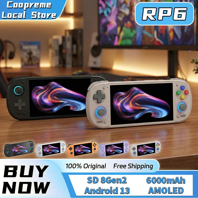 Retroid Pocket 6 pairs a 120Hz AMOLED screen with Hall-effect triggers