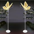 2PCS 48W  Butterfly Floor Lamp, LED Light Butterflies Decoration Lights,