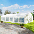 23' x 39' Party Tent and Heavy Duty Carport with Twelve Windows