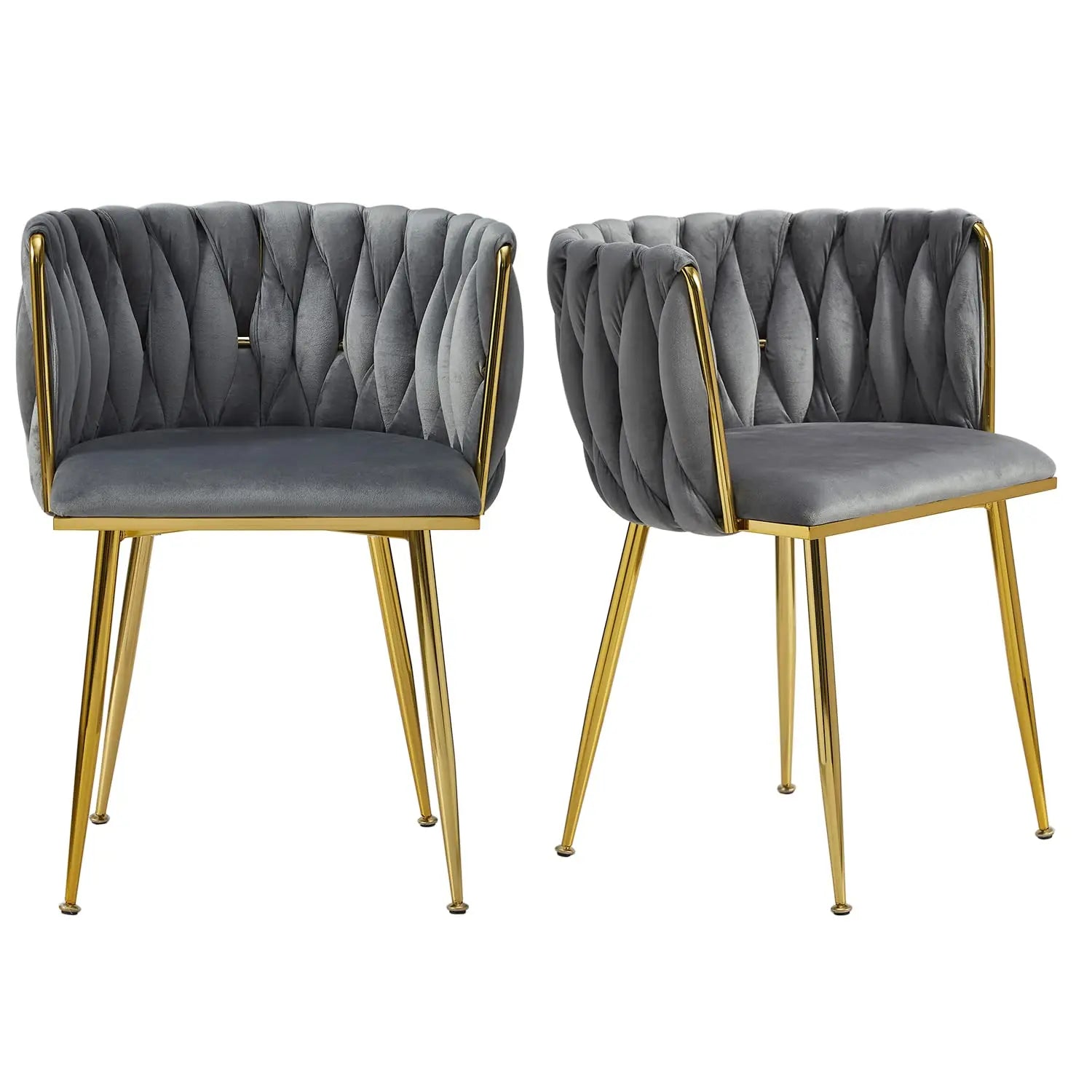 Velvet Dining Chairs Set of 2,