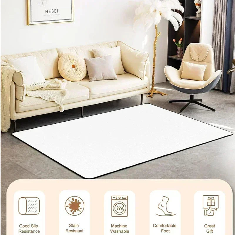 Nordic Geometric Carpet, Modern Luxury Decor
