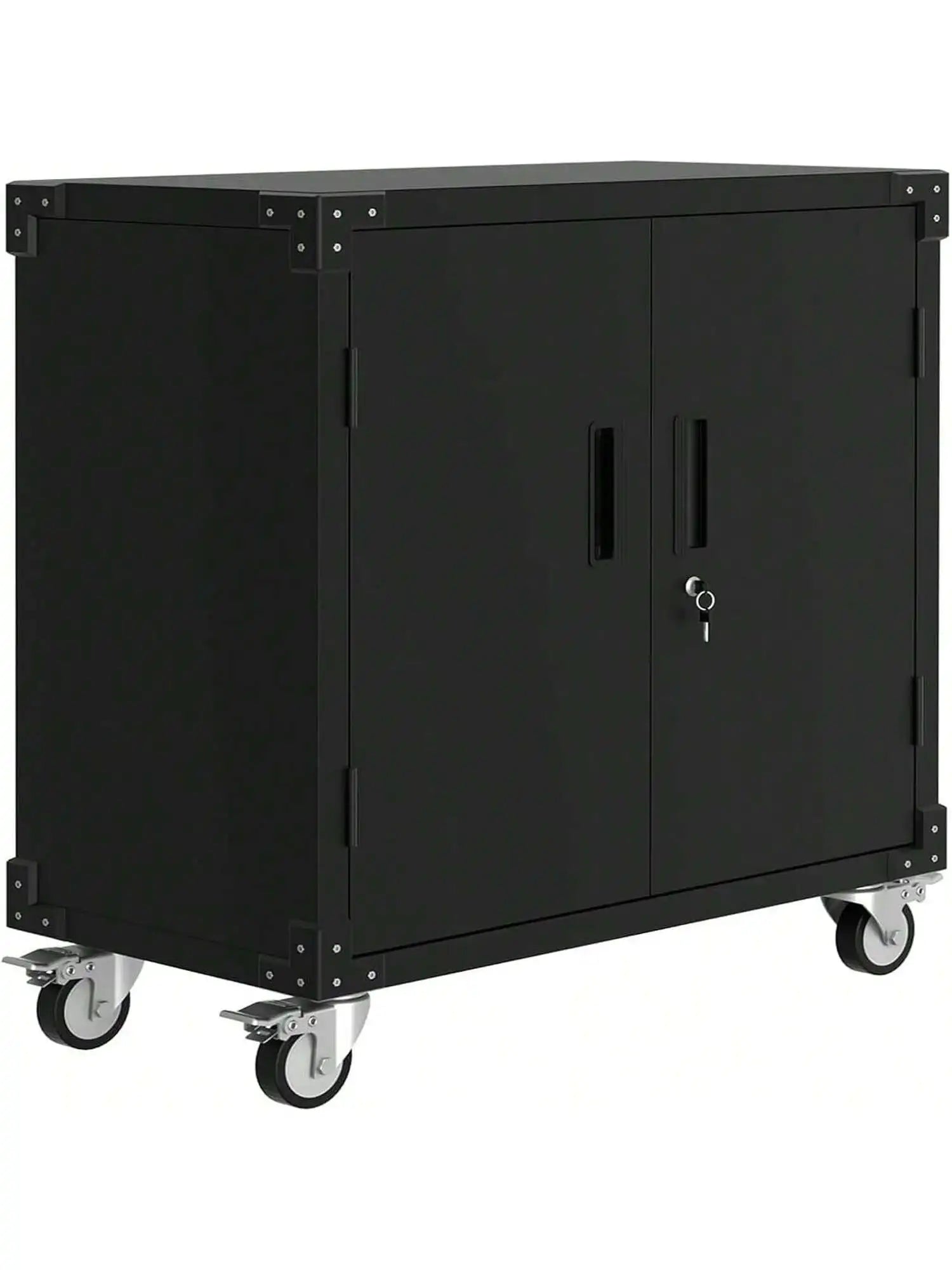 Heavy Duty Metal Rolling Tool Chest With 3 Drawers, Mobile Storage Workbench