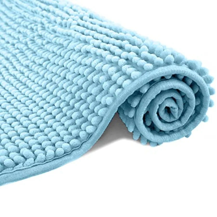 Bath Mat Microfiber Floor Mat. Fast Water Absorbent Shower Mat.