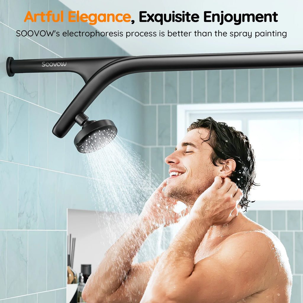 Tandem Shower Head For Couples, Dual Shower Head System