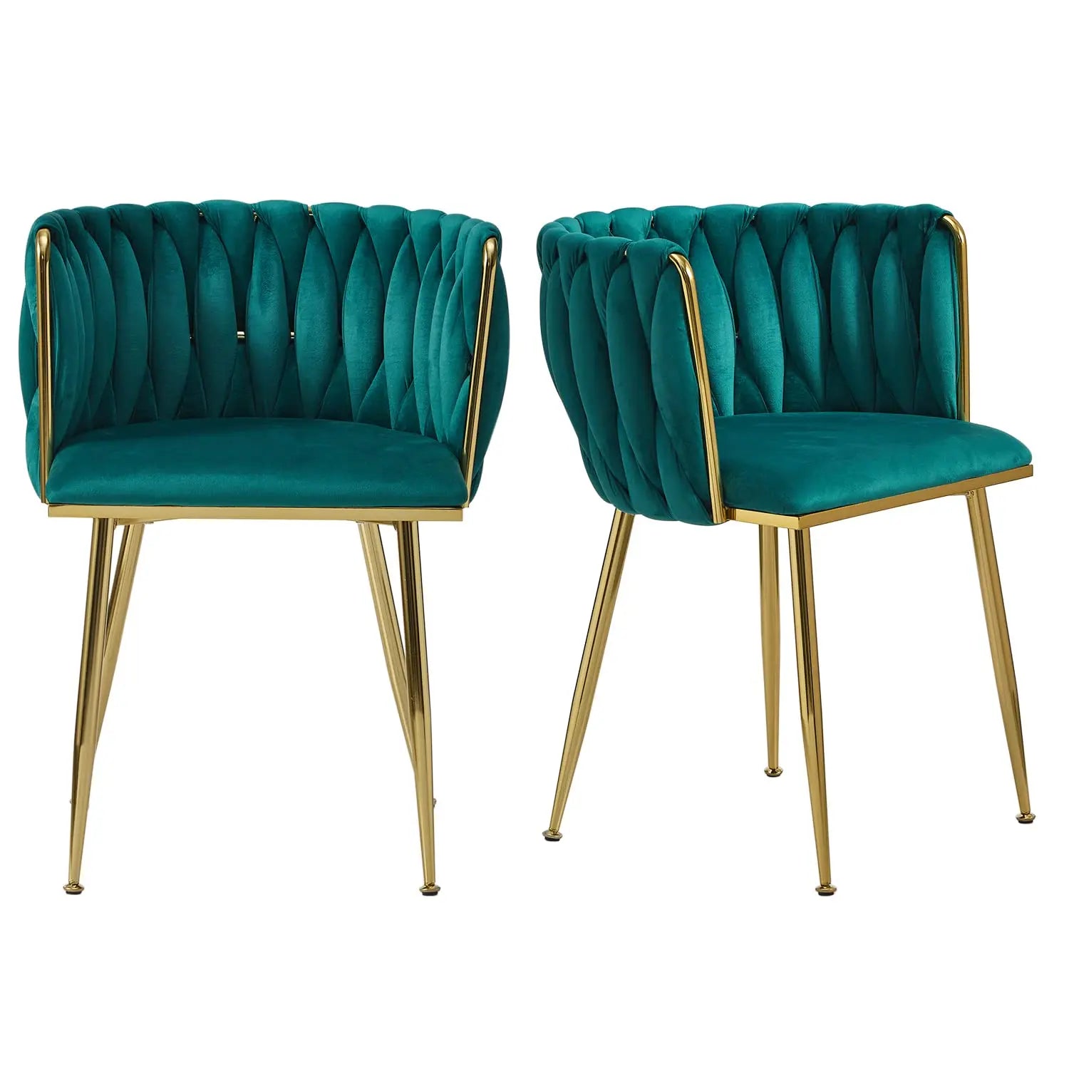 Velvet Dining Chairs Set of 2,