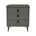 Smart Nightstand/Built-in Bluetooth Speaker, Fingerprint Lock/Wireless Phone Charging