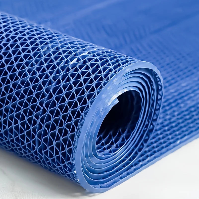 Minimalist Anti Slip Mat for Bathroom and Kitchen, Hollow Mesh Bathroom Floor Mat,