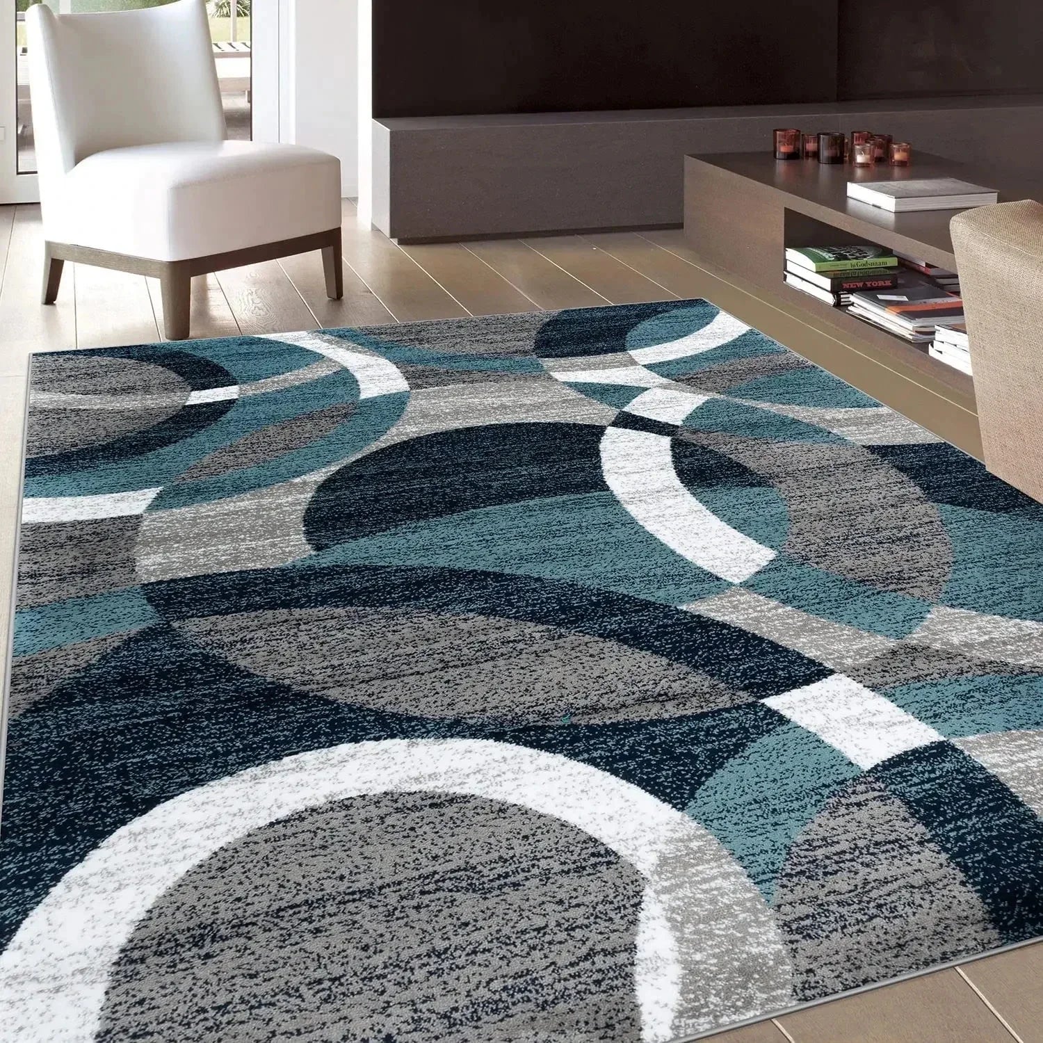 Nordic Geometric Carpet, Modern Luxury Decor