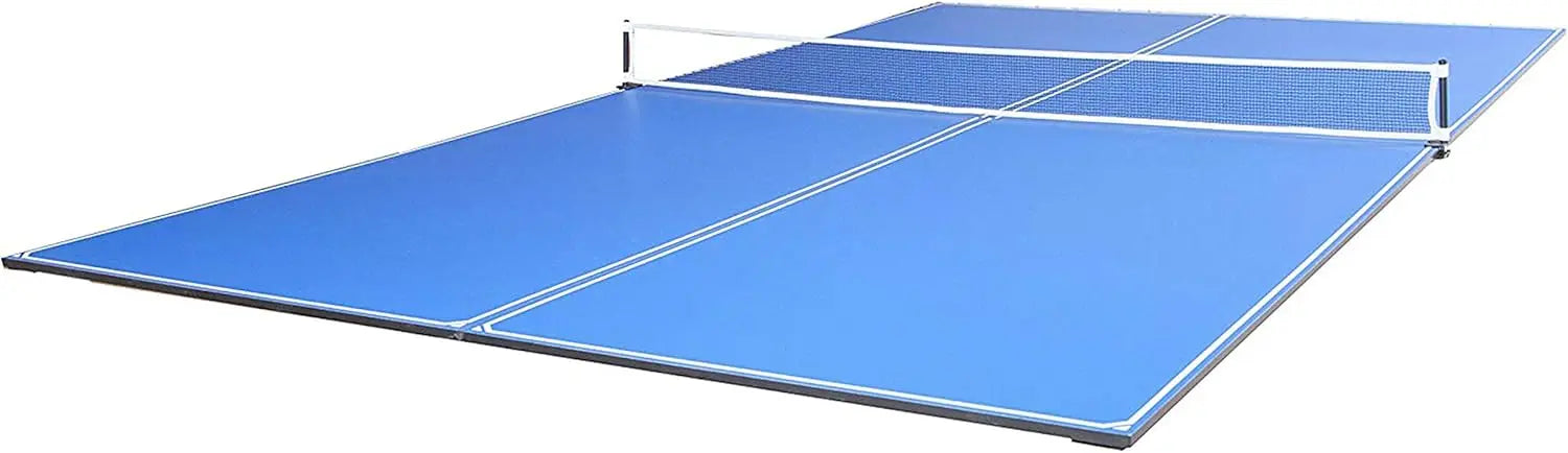 Ping Pong Conversion Top with Net Set for Billiard and Pool Tables