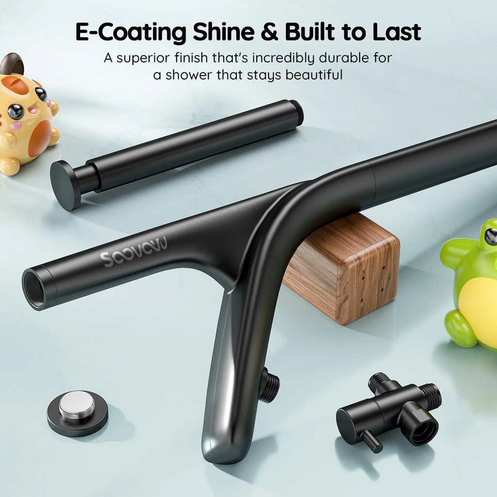 Tandem Shower Head For Couples, Dual Shower Head System