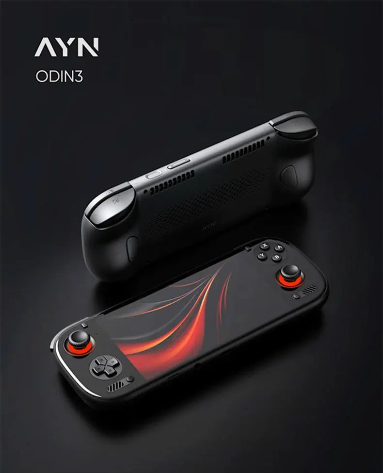 Handheld game console features a 120Hz AMOLED display and Hall-effect controls.