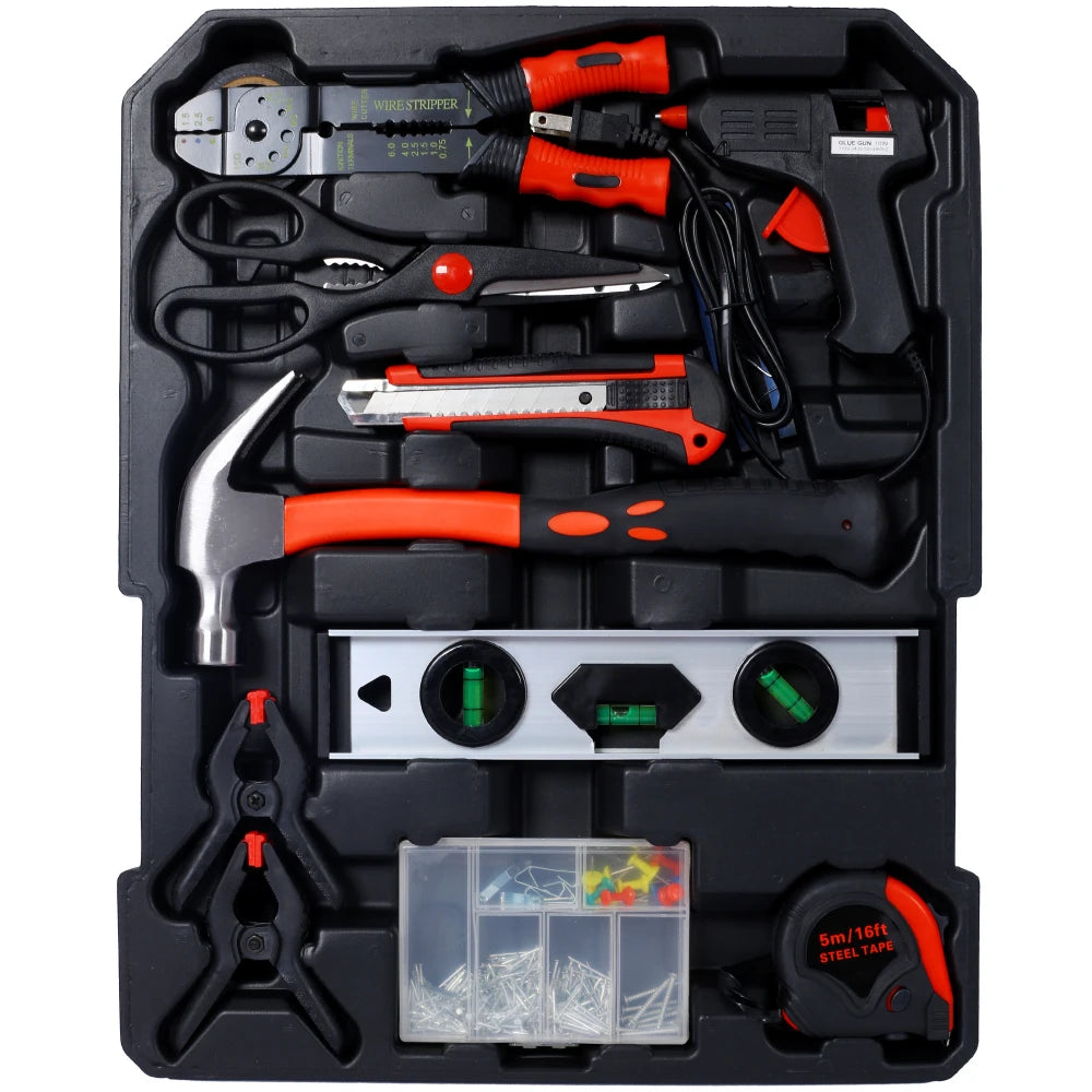 Toolbox Storage Case with 4 Drawers