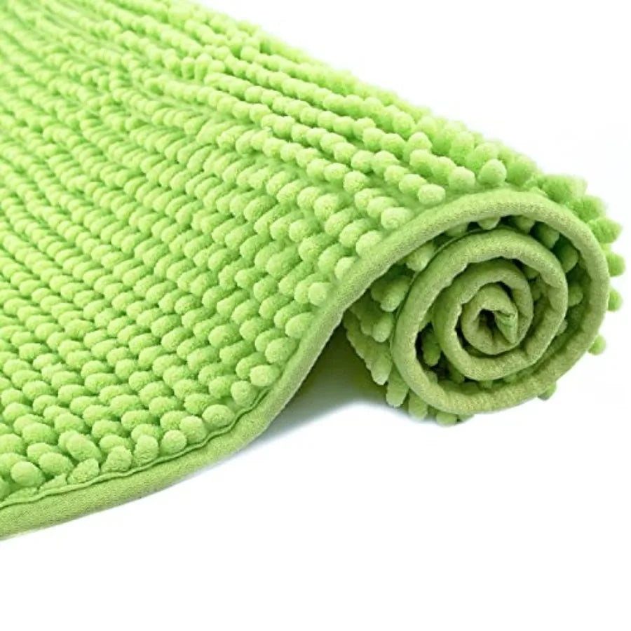 Washable Bath Mat Microfiber. Fast Absorbing.