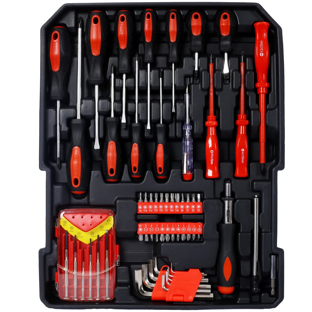 Toolbox Storage Case with 4 Drawers
